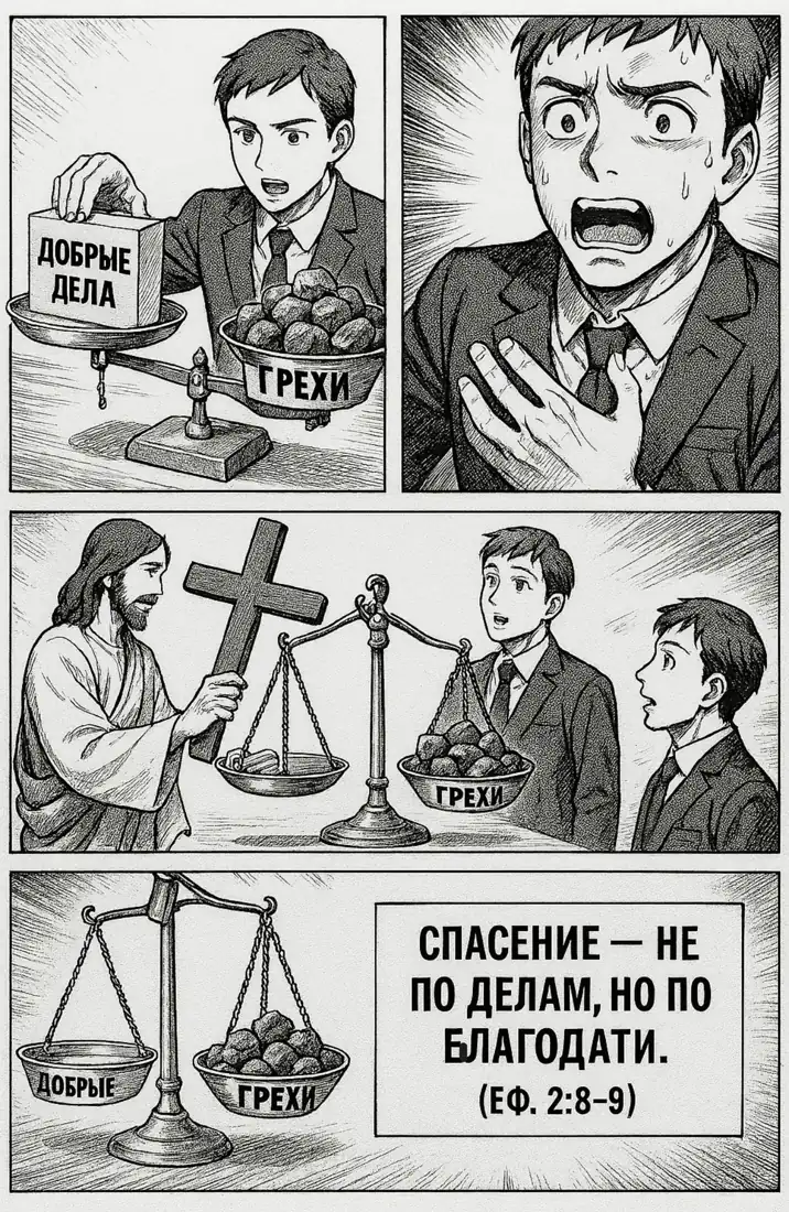 Спасение не по делам