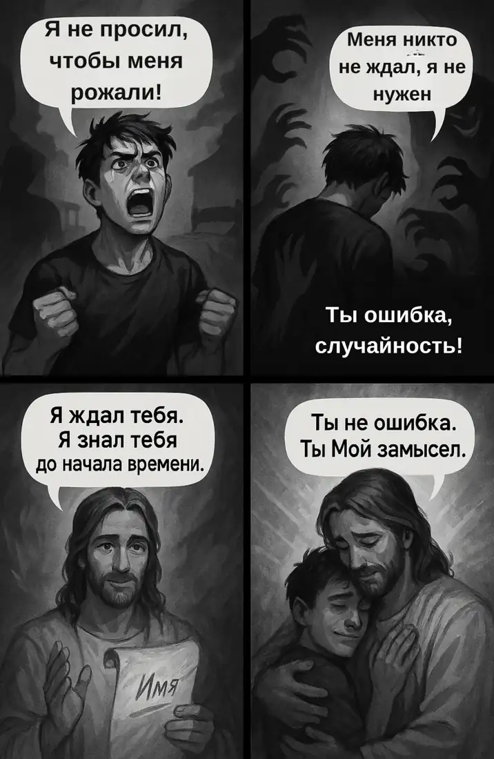 Я не просил, чтобы меня рождали